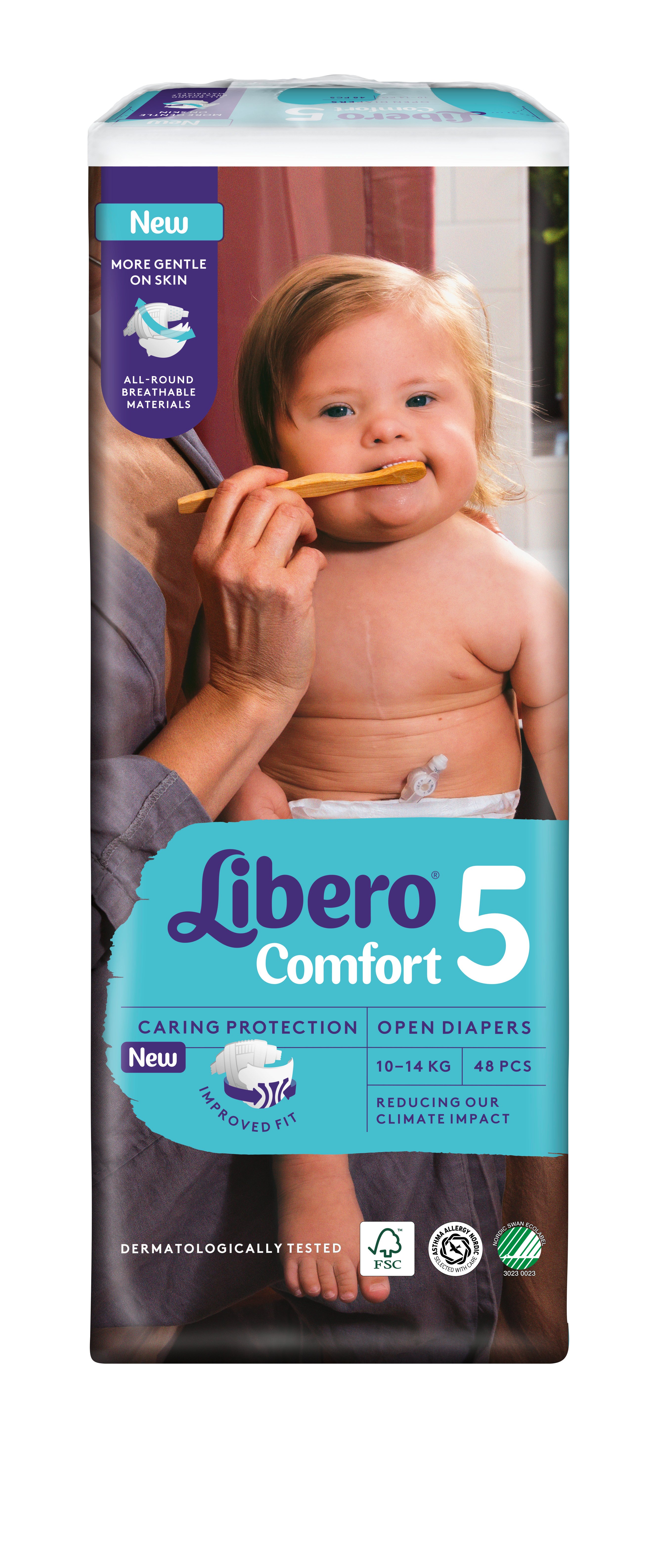 Підгузки Libero Comfort 5 (10-14 кг), 48 шт. - фото 2