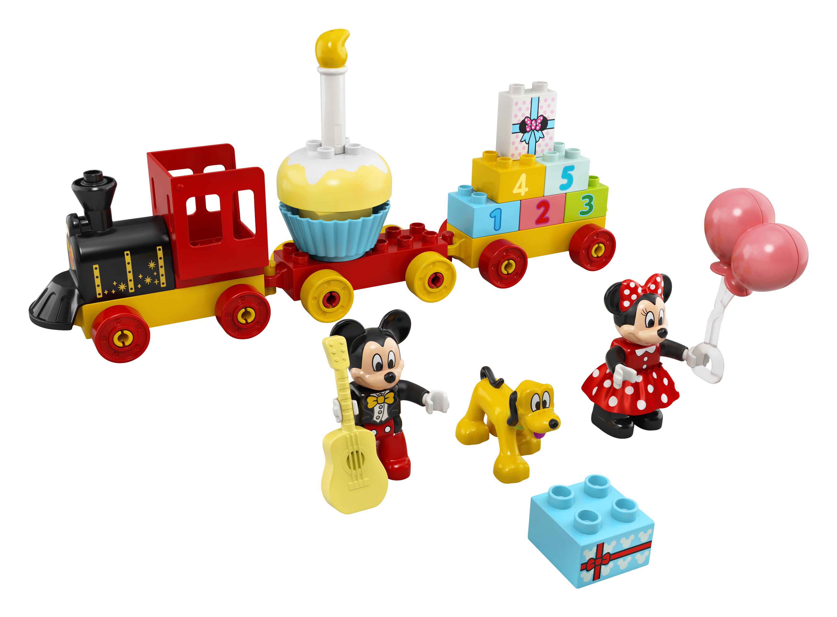 Конструктор LEGO DUPLO Disney Праздничный поезд Микки и Минни, 22 детали (10941) - фото 2