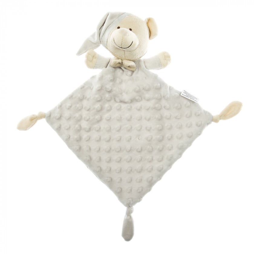 Плед з іграшкою-ковдрою Interbaby Bubble Dou-Dou Bear Gray, 110х80 см (8100220) - фото 3
