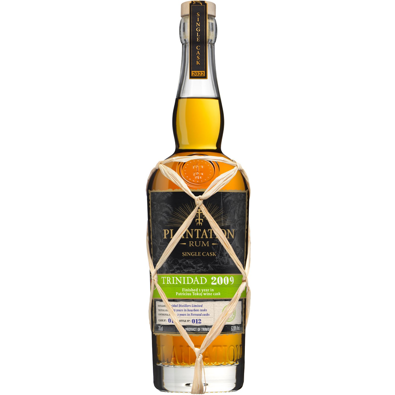 Ром Plantation Trinidad 2009 Patricius Tokaj Single Cask 52% 0.7 л - фото 1