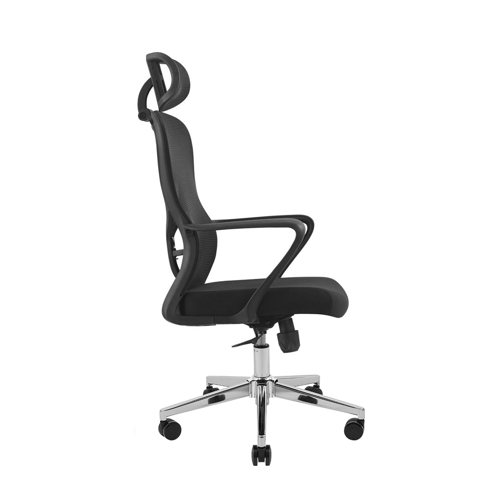 Кресло офисное Richman Солана Хром M-1 Tilt сетка черный (RCM-1090) - фото 3
