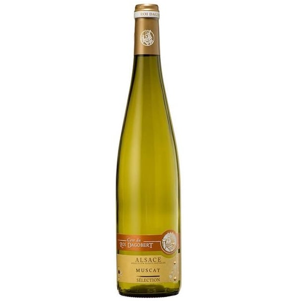 Вино Cave du Roi Dagobert Muscat Selection, біле сухе, 13%, 0,75 л (8000009384845) - фото 1