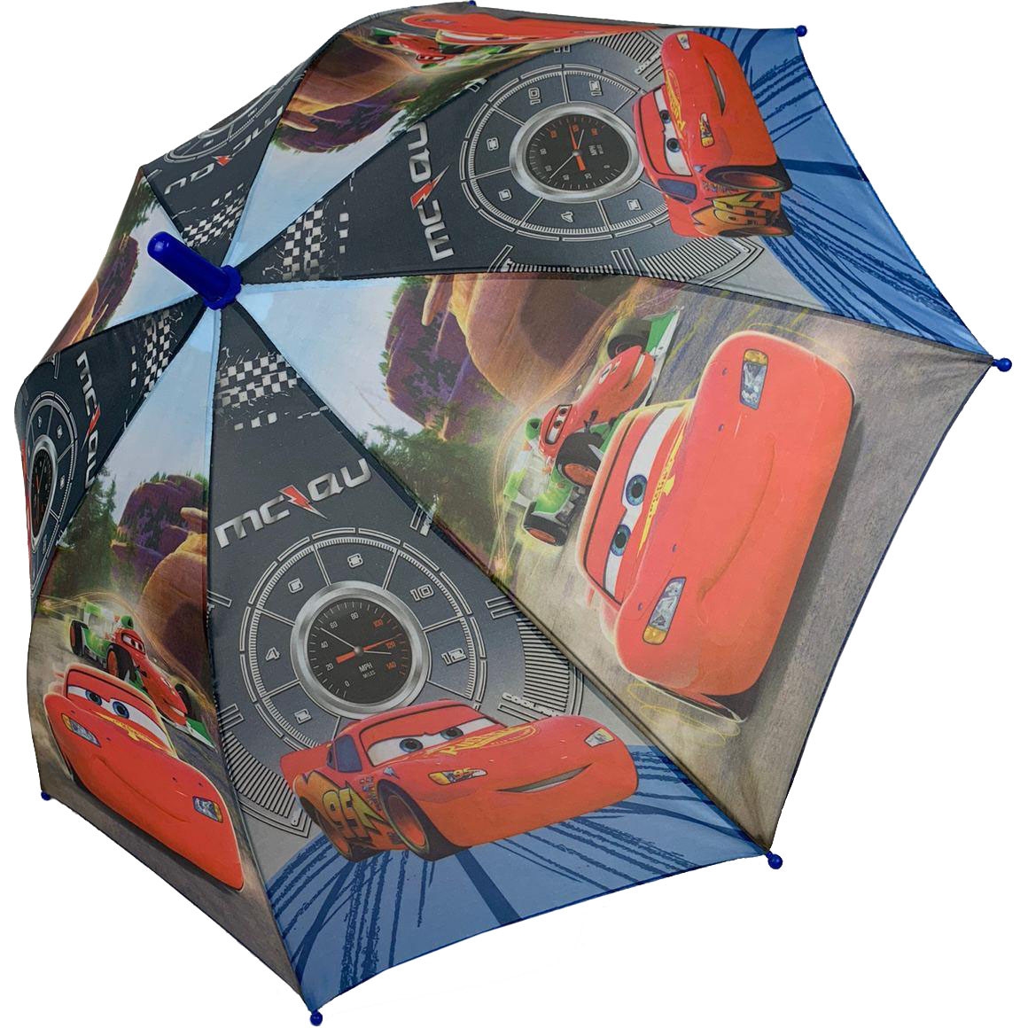 Дитяча парасолька-палиця напівавтомат Paolo Rossi 88 см різнобарвна - фото 1