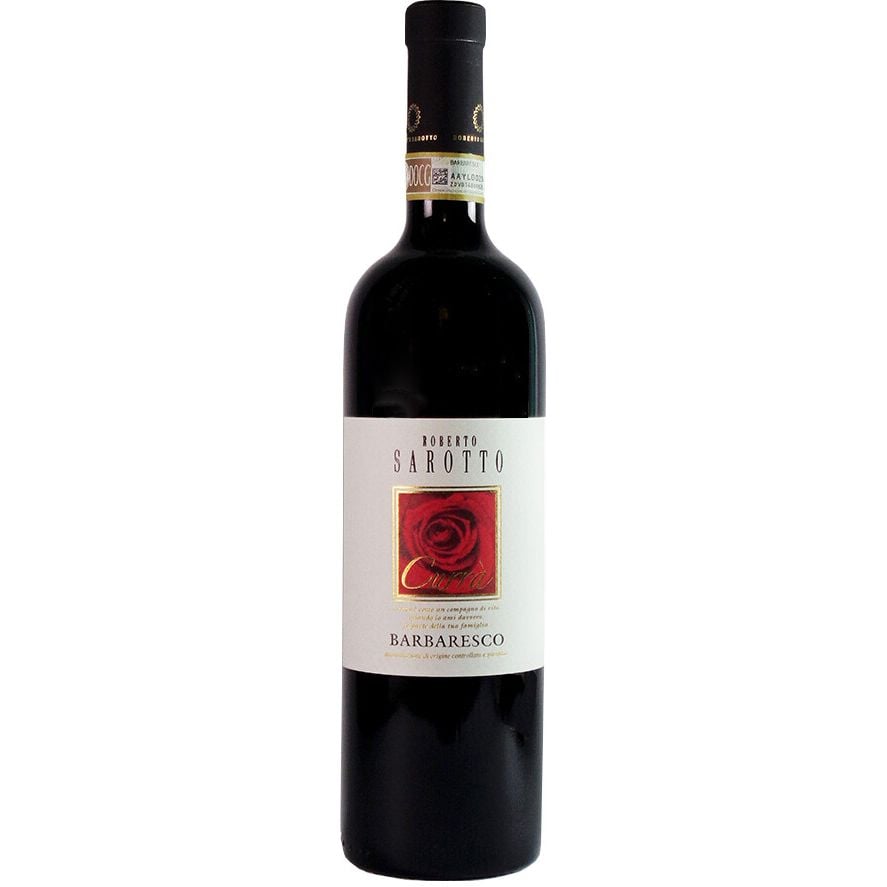 Вино Roberto Sarotto Barbaresco Riserva Curra DOCG, красное, сухое, 0,75 л - фото 1