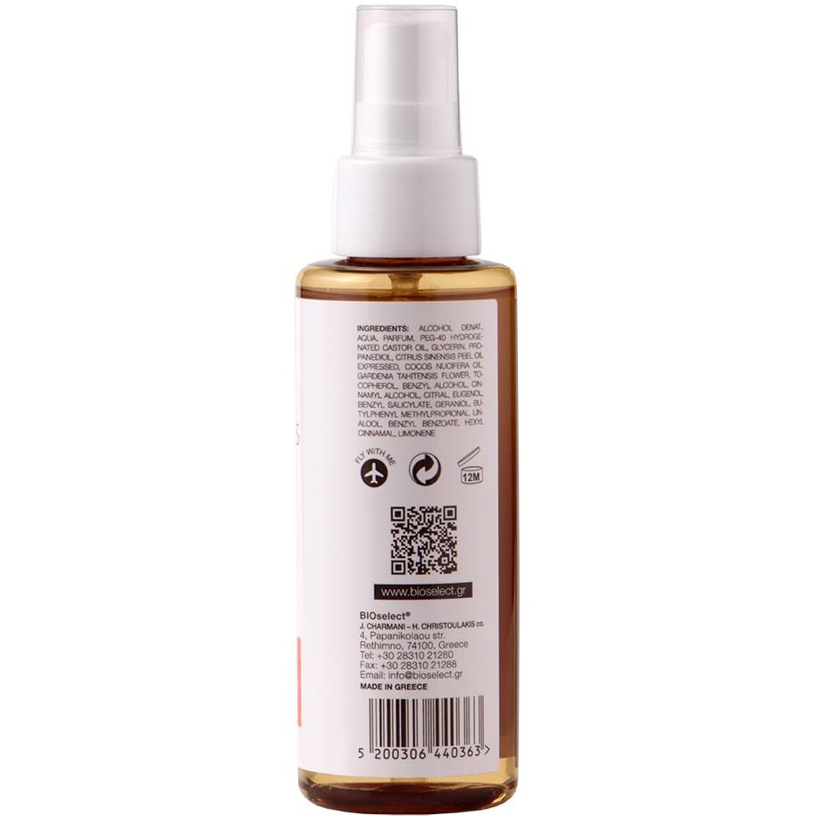 Міст BIOselect Hair and Body Fragrance Mist Pina Colada Orange Oil Mono De Tiare & Coconut Oils для тіла і волосся 100 мл - фото 3