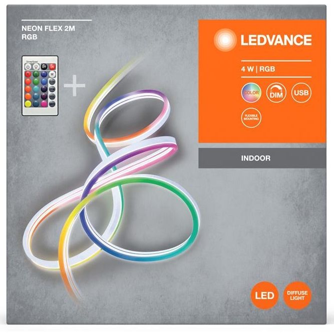 Лента светодиодная Ledvance Neon Flex 4 Вт 2 м (4099854095306) - фото 4