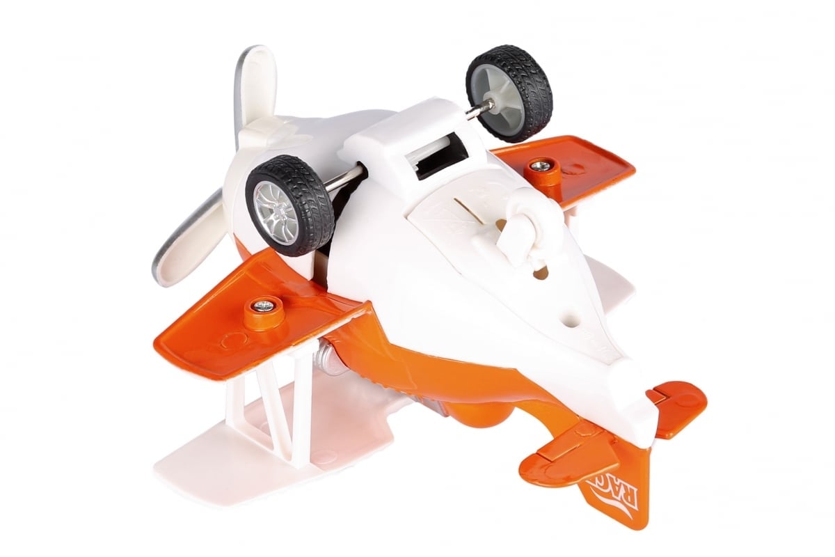 Самолет Same Toy Aircraft, со светом и музыкой, оранжевый (SY8012Ut-1) - фото 3