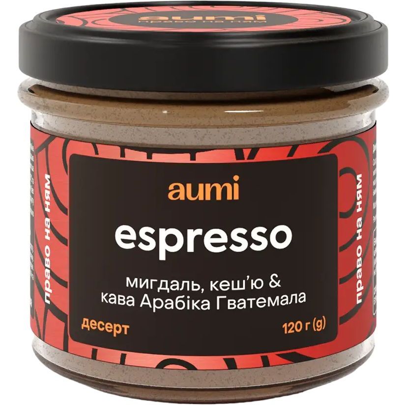 Десерт Aumi Espresso орехово-кофейный, 120 г (795217) - фото 1