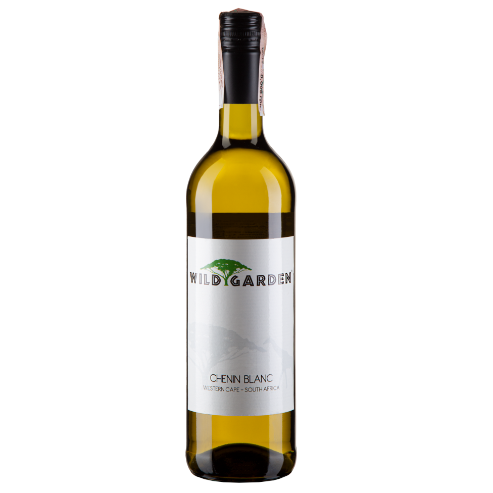 Вино Wild Garden Chenin Blanc, біле, напівсухе, 13%, 0,75 л - фото 1