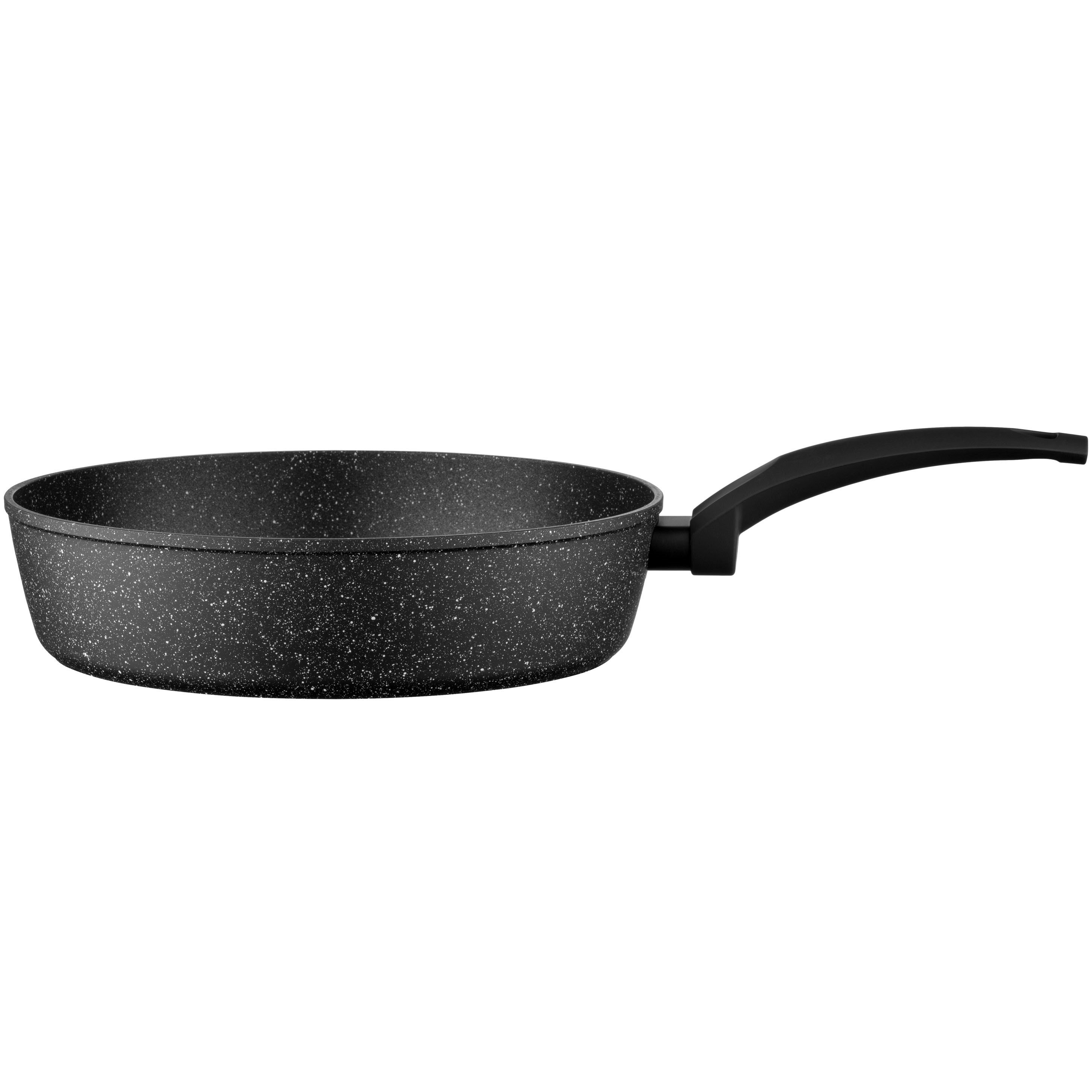 Сковорода Ardesto Gemini Gourmet Viareggio с крышкой, 28 см, черная (AR1928GDL) - фото 3
