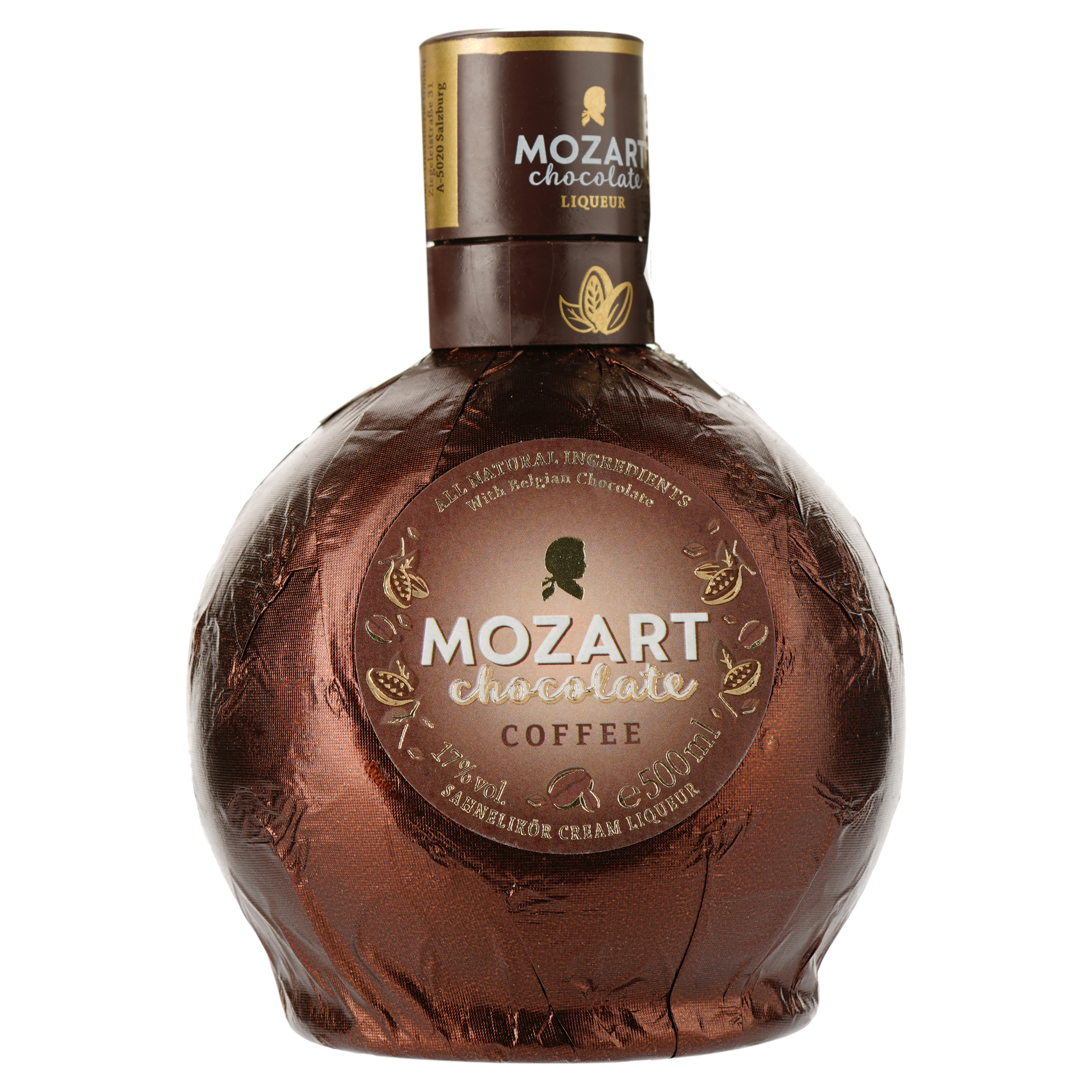 Ликер Mozart Chocolate Cream Coffee, 17%, 0,5 л - фото 1