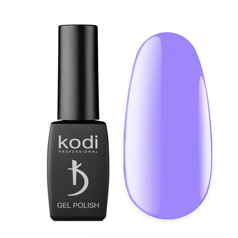 Кольорове базове покриття для гель-лаку Kodi Color Rubber Base Gel Violet 8 мл - фото 1