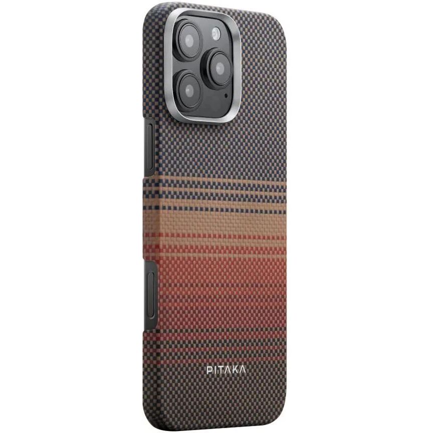 Чехол-накладка Pitaka Tactile Woven Case Sunset для iPhone 16 Pro Max - фото 2