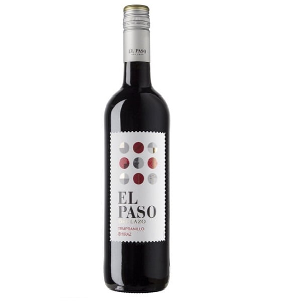 Вино El Paso del Lazo Tempranillo-Shiraz, красное, сухое, 13%, 0,75 л - фото 1