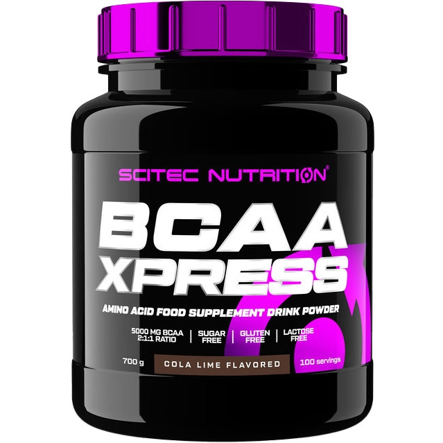 Аминокислота Scitec Nutrition BCAA Xpress Cola-lime 700 г - фото 1