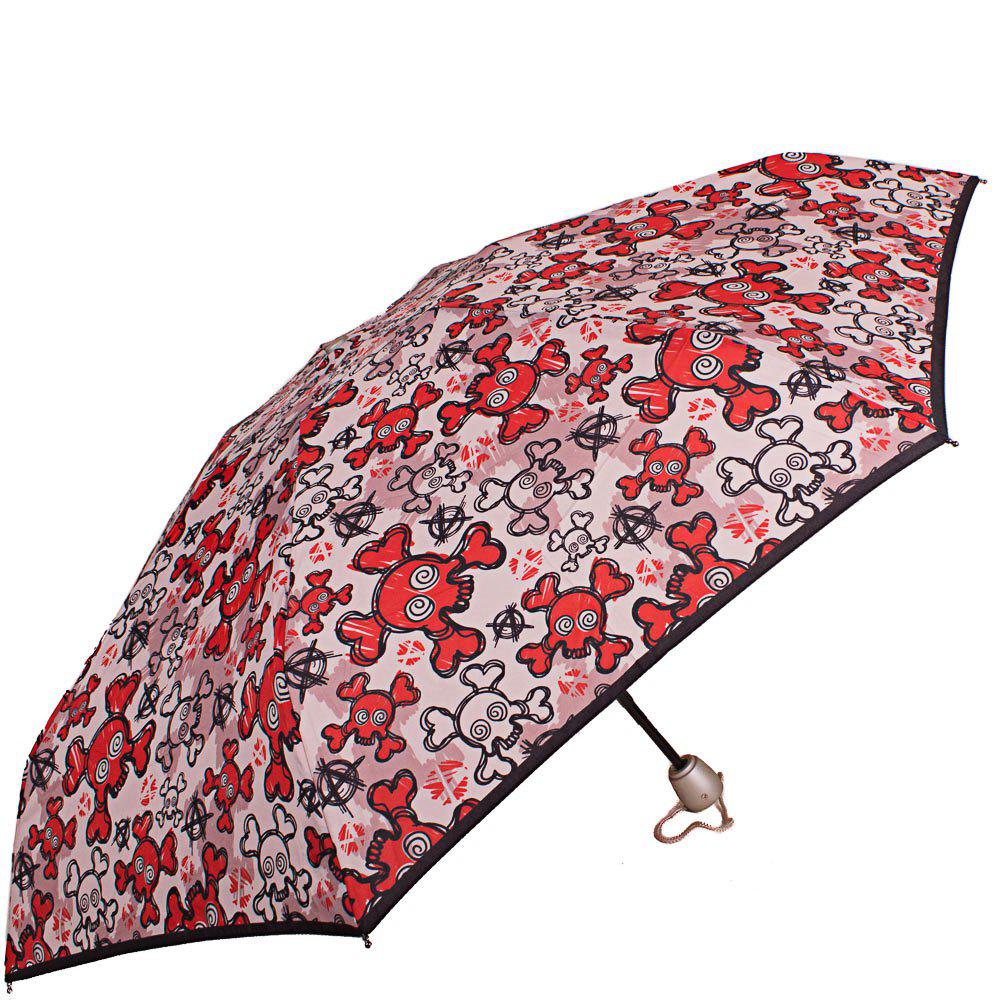 Женский складной зонтик полный автомат Nex 95 см розовый - фото 2