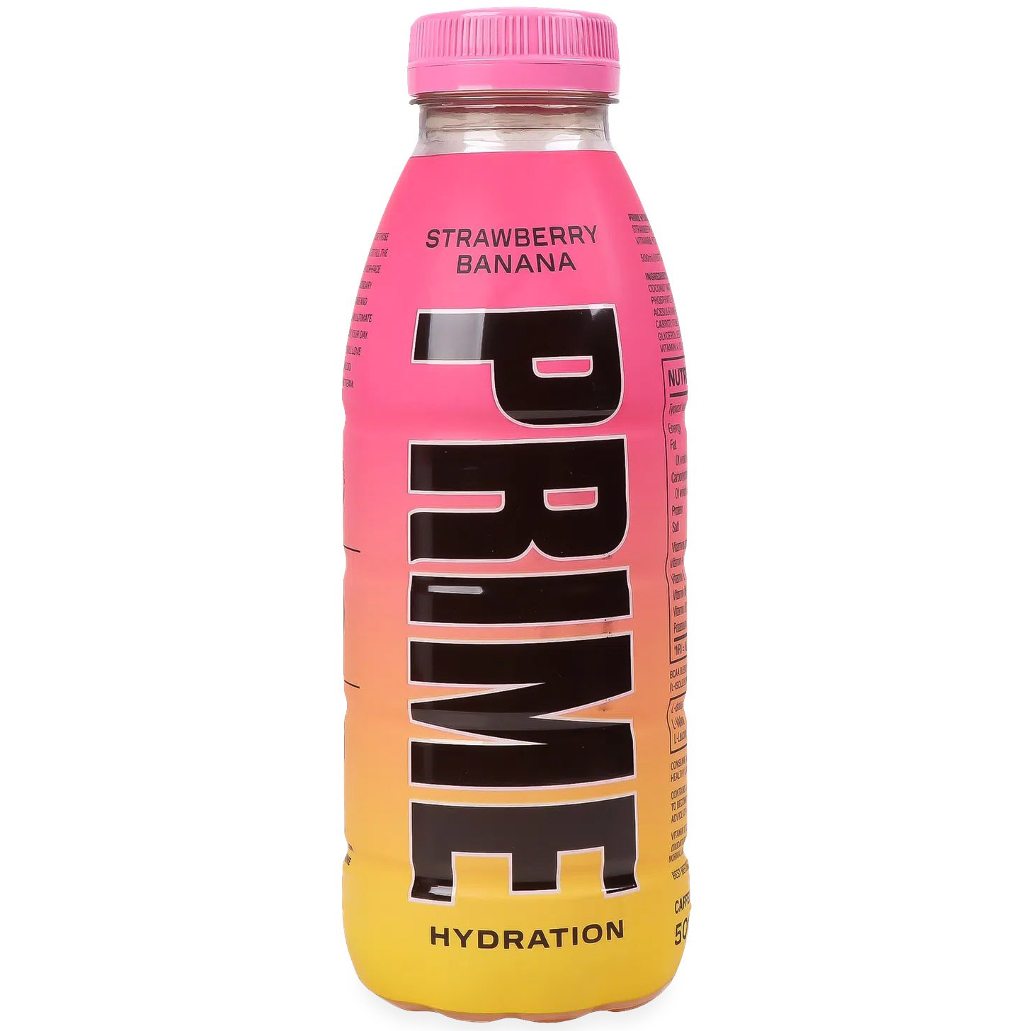 Напій Prime Hydration Strawberry Banana безалкогольний негазований 0.5 л - фото 1