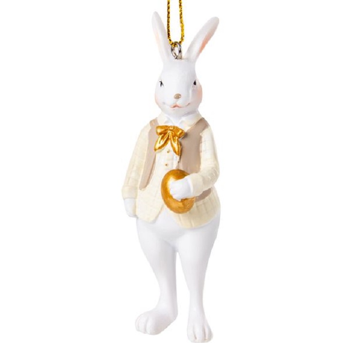 Фото - Статуэтка / подсвечник Lefard Фігурка декоративна  Кролик у фраку, 10 см  (192-254)