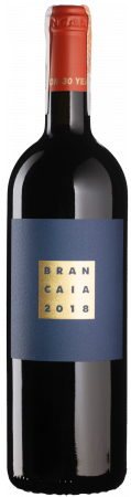 Вино Brancaia IL Blu 2018, красное, сухое, 14,5%, 0,75 л - фото 1