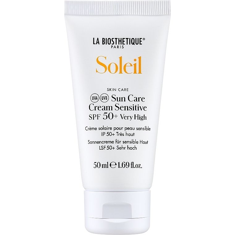 Солнцезащитный крем La Biosthetique Soleil Sun Care Cream Sensitive SPF 50+ для чувствительной кожи 50 мл - фото 2