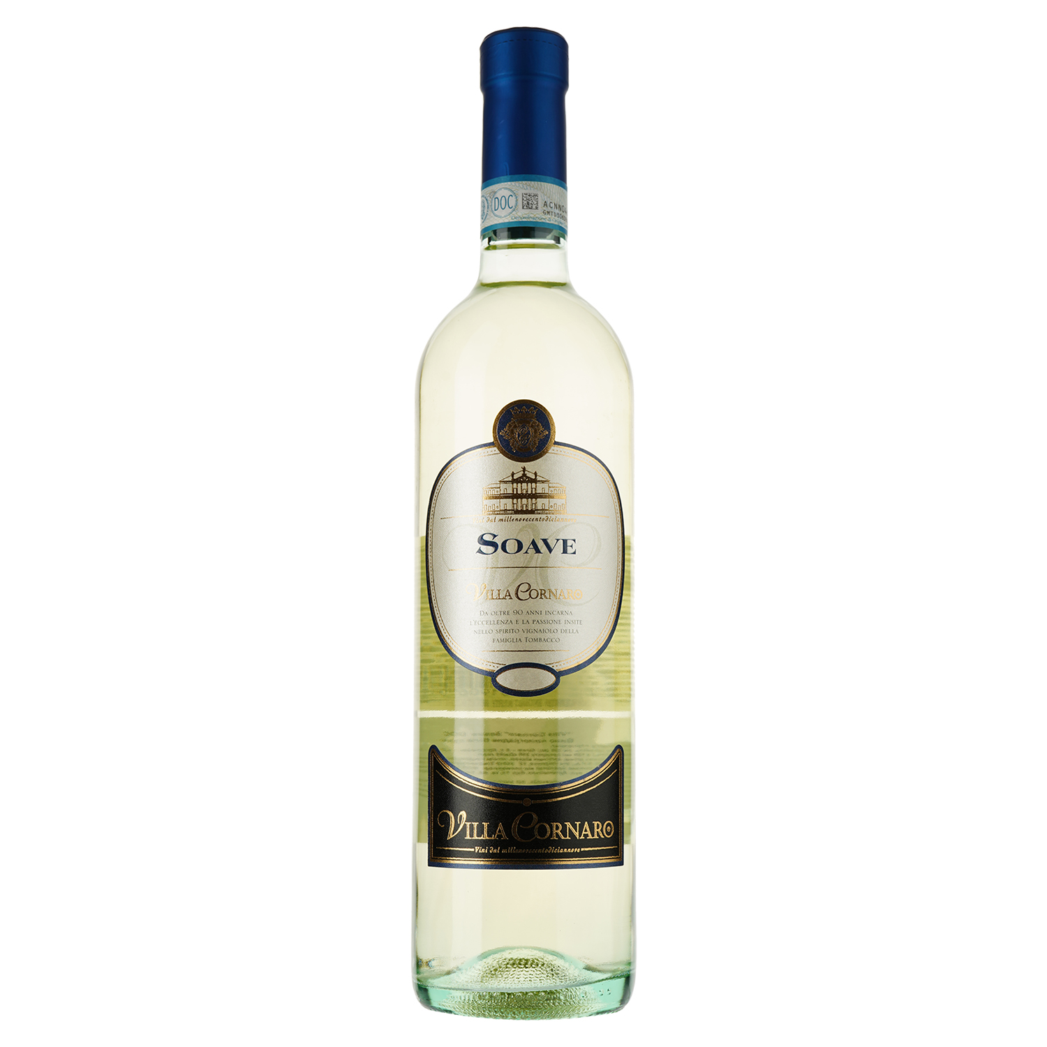 Вино Villa Cornaro Soave, біле, сухе, 0,75 л - фото 1