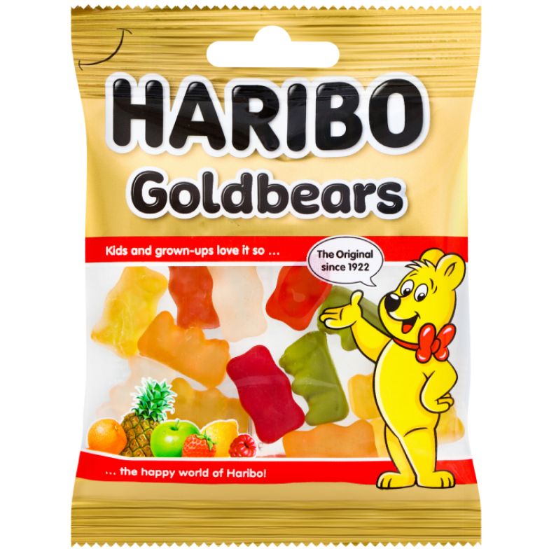 Желейные конфеты Haribo Goldbears Золотые Мишки, 35 г - фото 1