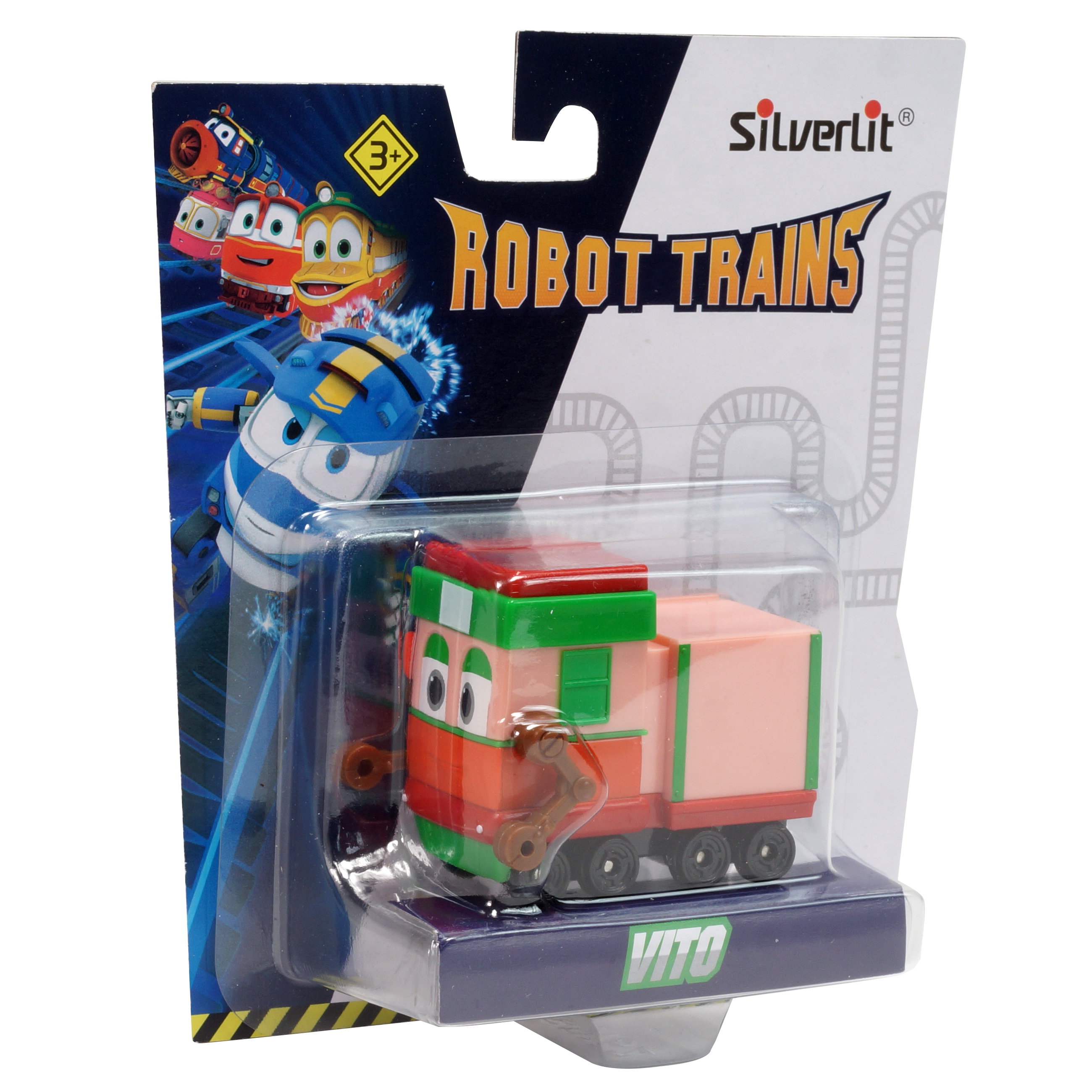 Паровозик Silverlit Robot Trains Вито, 6 см (80162) - фото 6