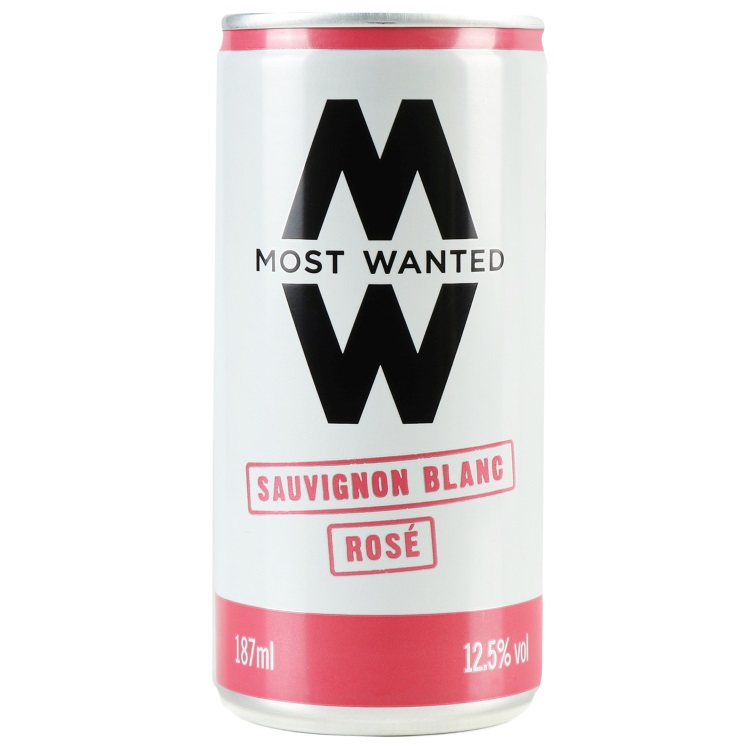 Вино Most Wanted Sauvignon Blanc Rose, рожеве, сухе, 0,187 л, з/б - фото 1