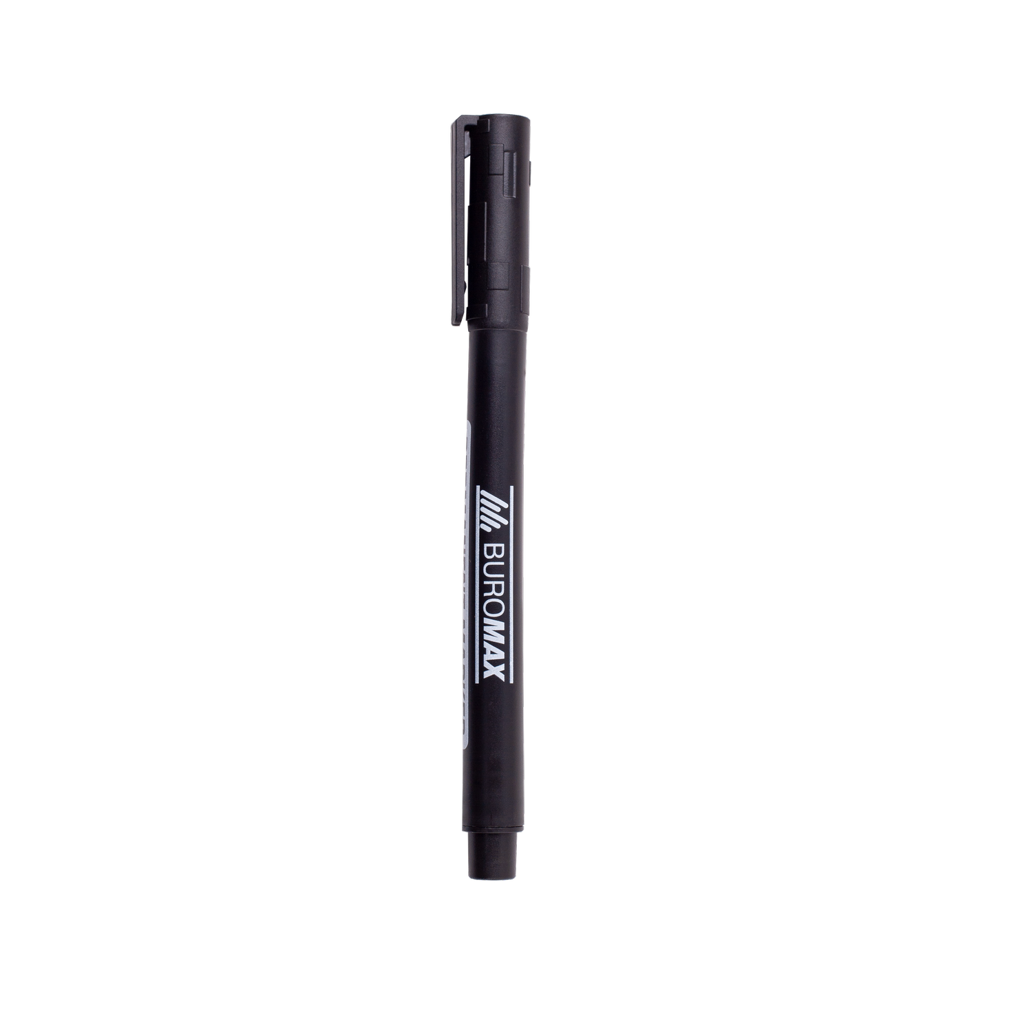 Маркер Buromax водостійкий 1 мм чорний (BM.8704-01) - фото 1