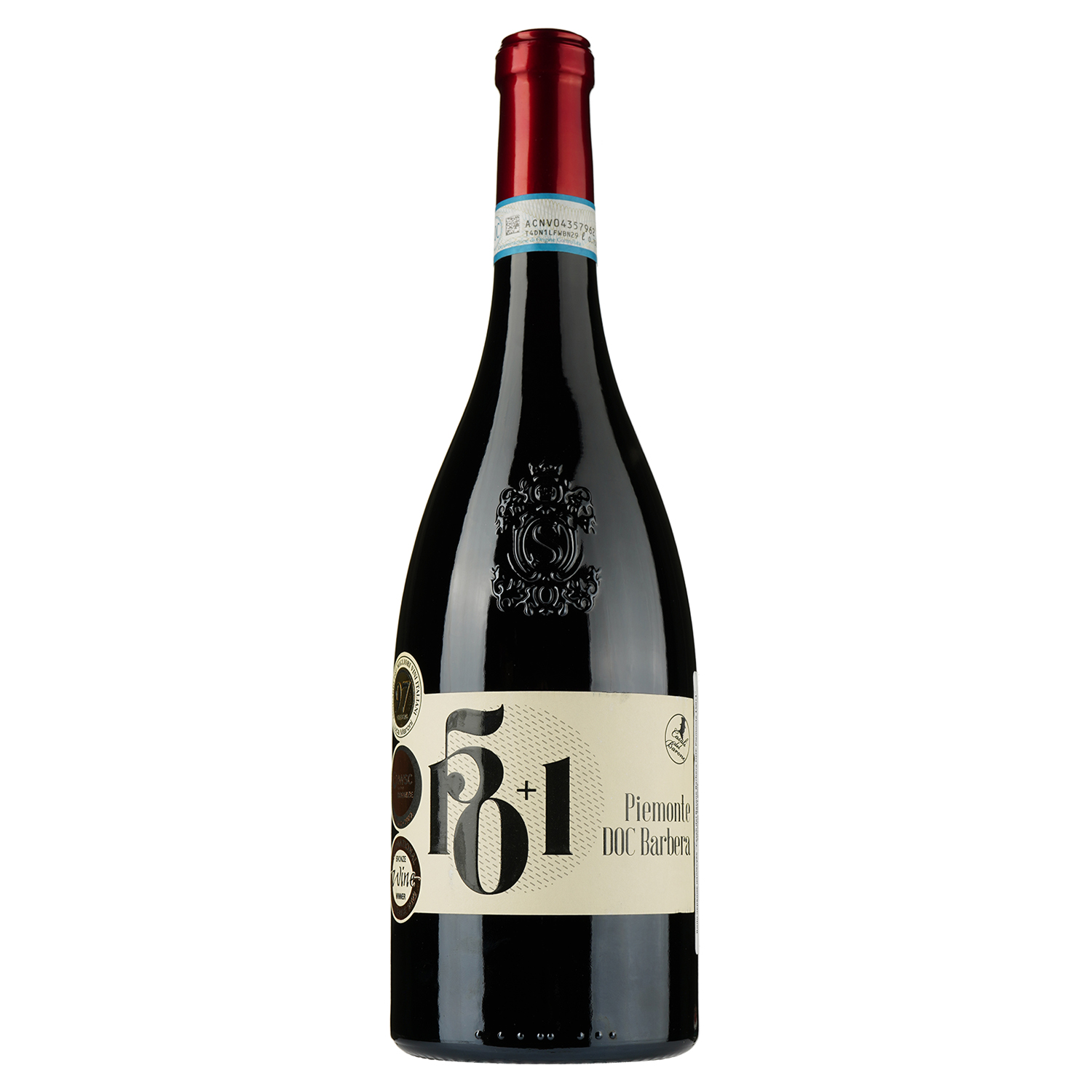 Вино Schenk Casali del Barone Barbera Piemonte DOC, червоне, напівсухе, 13,5%, 0,75 л (8000019105406) - фото 1