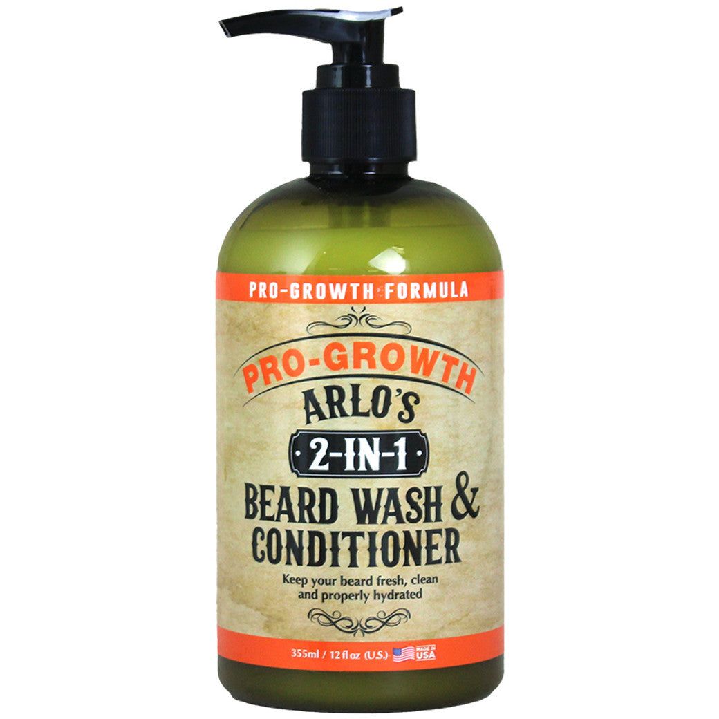 Очищающее средство-кондиционер для бороды Arlo's Pro Growth 2 в 1 Beard Wash & Conditioner 355 мл - фото 1