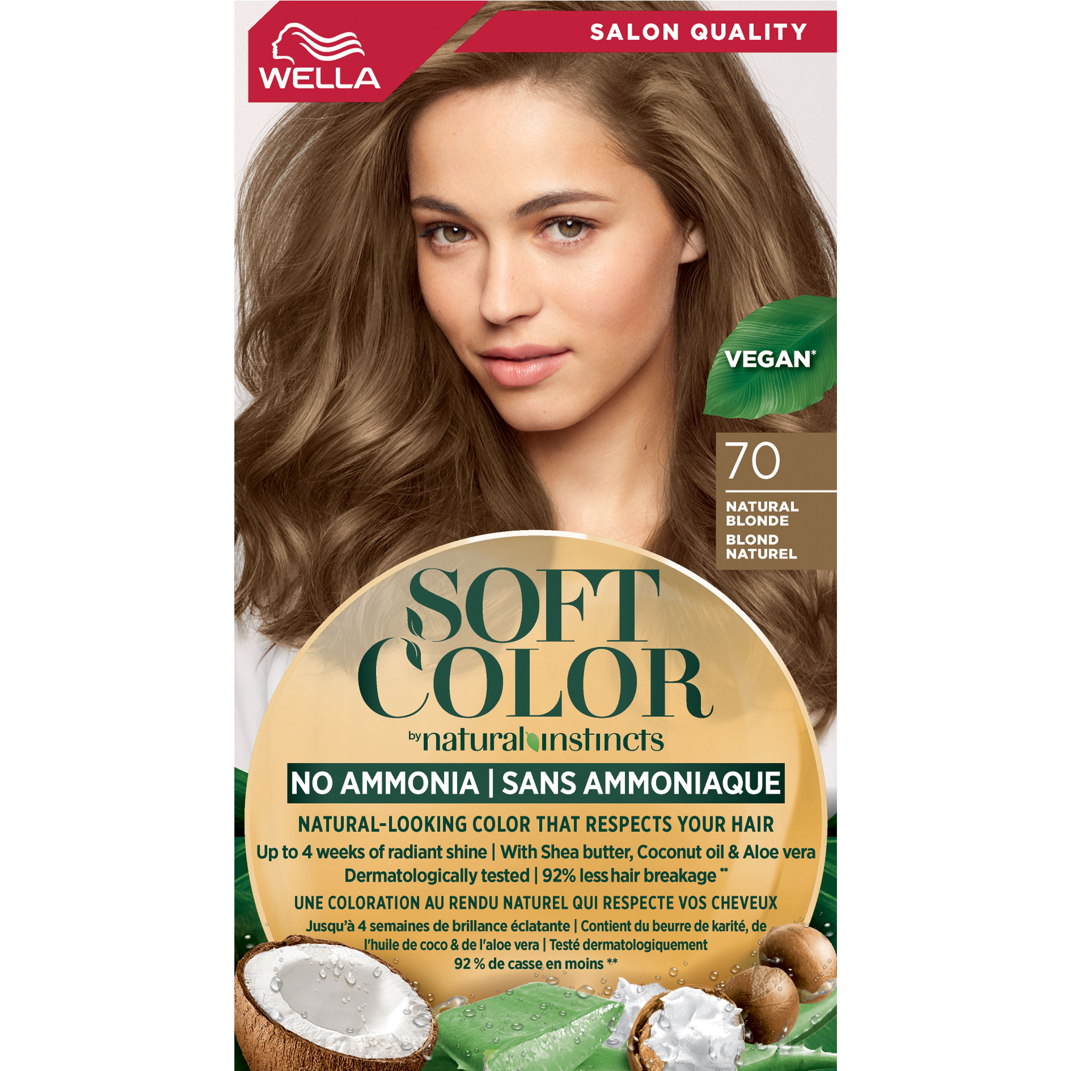 Краска для волос Wella Soft Color тон 70 Натуральный блонд (3614228865784) - фото 1