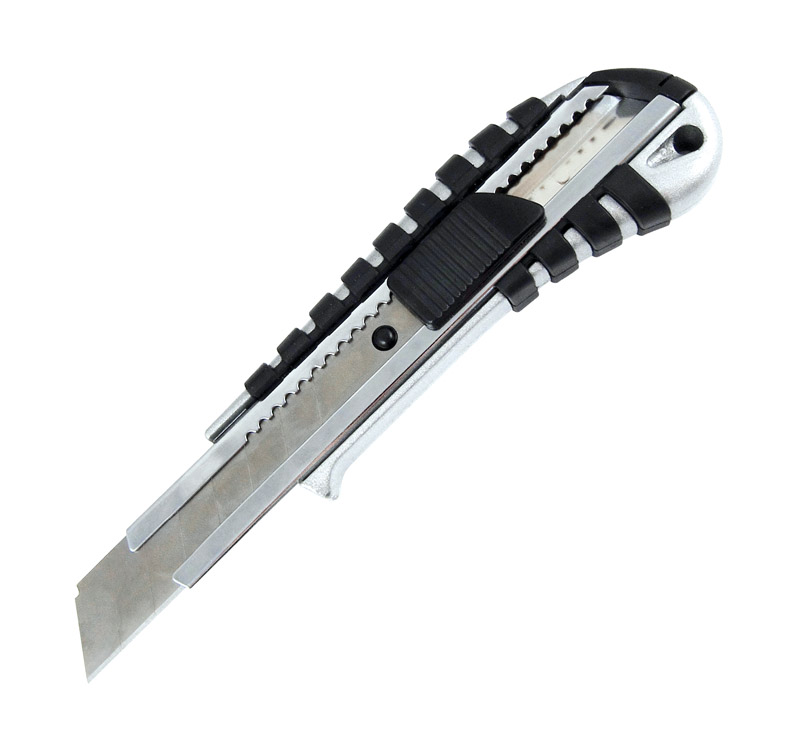 Нож канцелярский металлический Axent с автофиксатором (6901-A/01/P) - фото 2