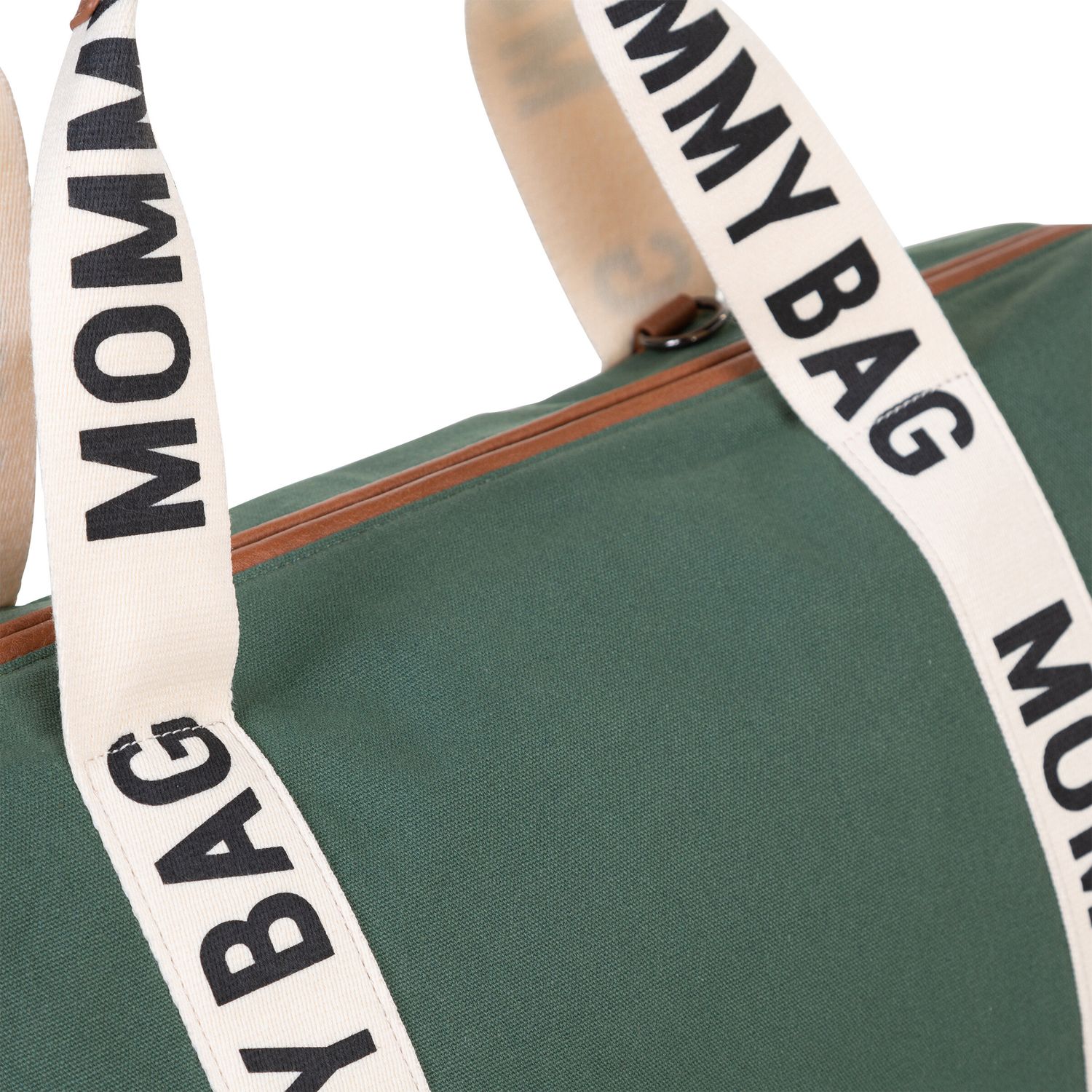Сумка Childhome Mommy bag Signature - Canvas Green, зеленая (CWMBBSCGR) - фото 7