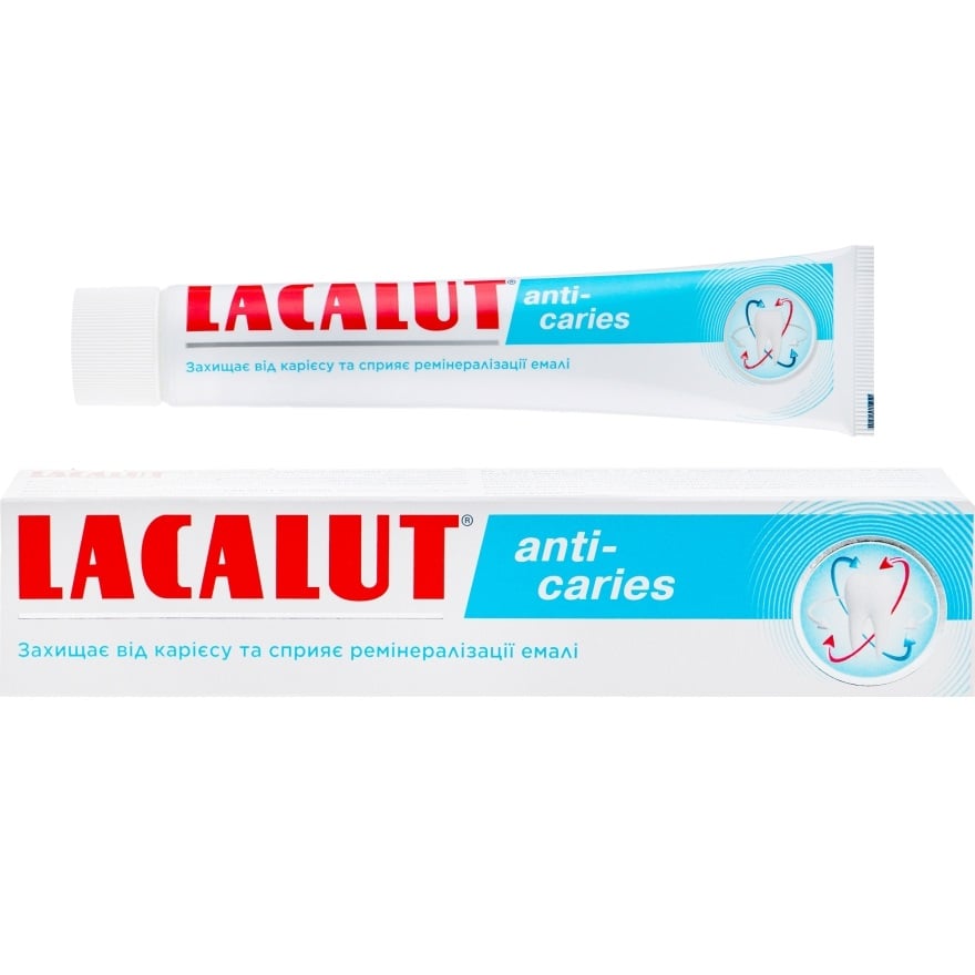 Зубная паста Lacalut Anti-caries, 75 мл - фото 1