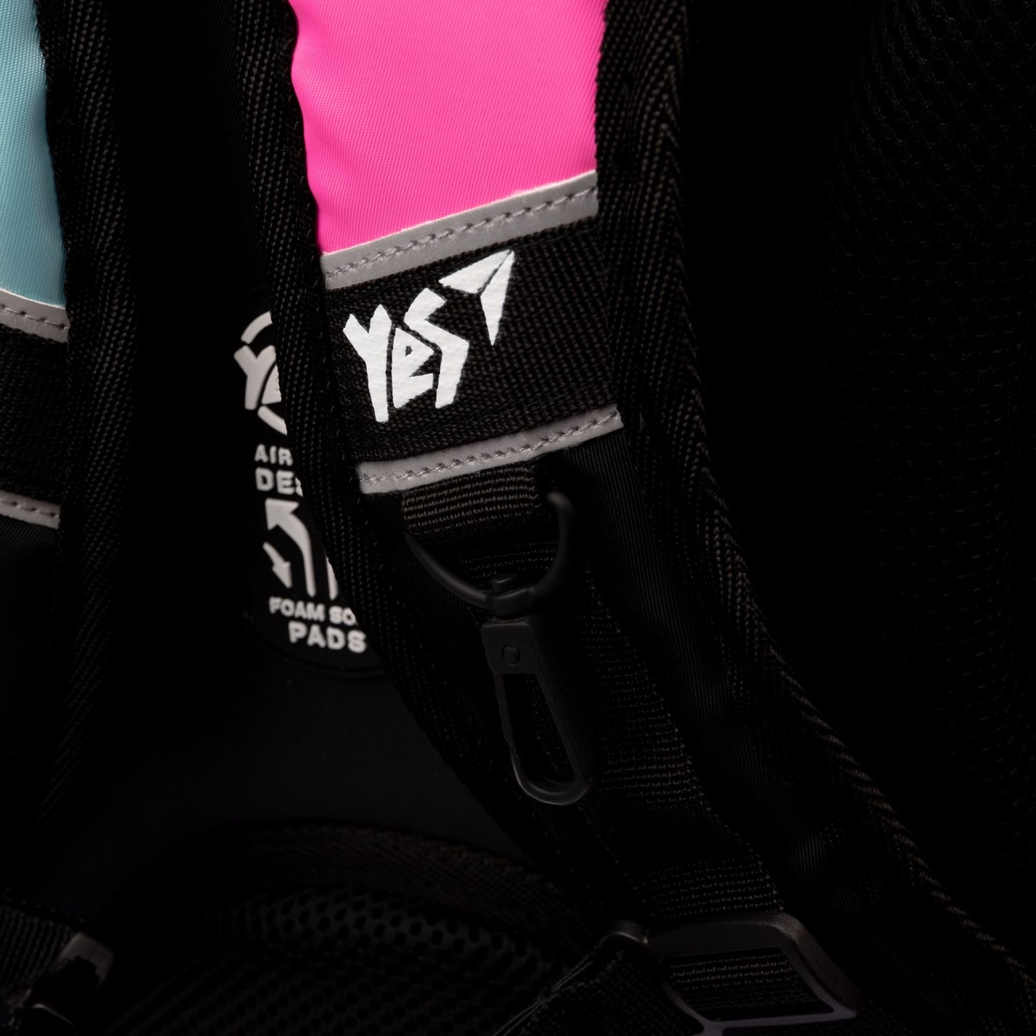 Рюкзак Yes TS-93 Andre Tan Space Pink, черный с розовым (559036) - фото 14