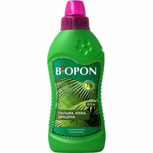 Добриво рідке Biopon для юкки, драцени, пальми 500 мл - фото 1