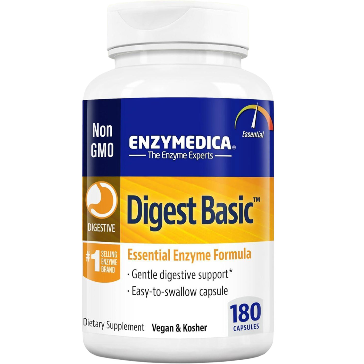 Пищеварительные ферменты Enzymedica Digest Basic 180 капсул - фото 1