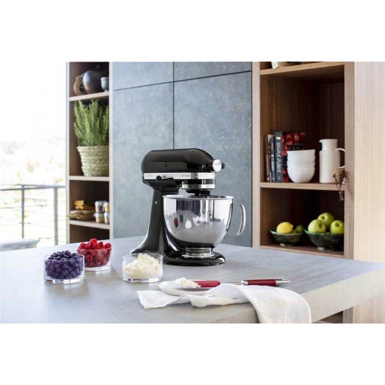 Планетарний міксер KitchenAid Artisan 4.8 л чорний (5KSM125EOB) - фото 6