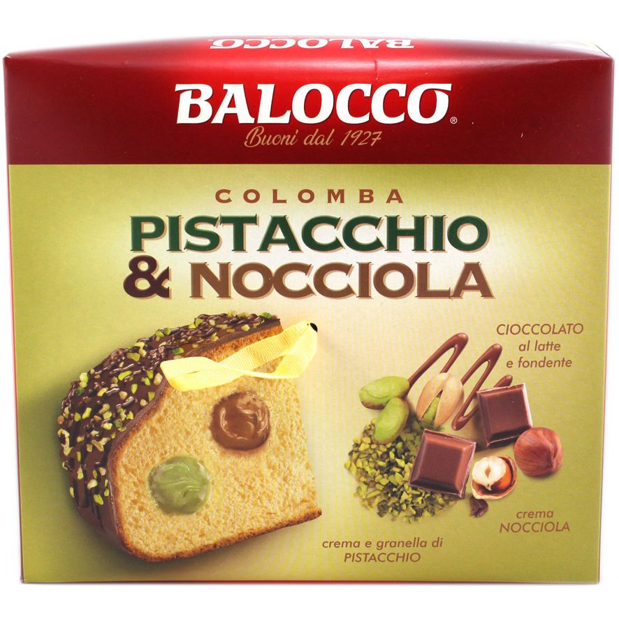 Коломба Balocco Pistachio and Hazelnut Cream Colomba 750 г - фото 1