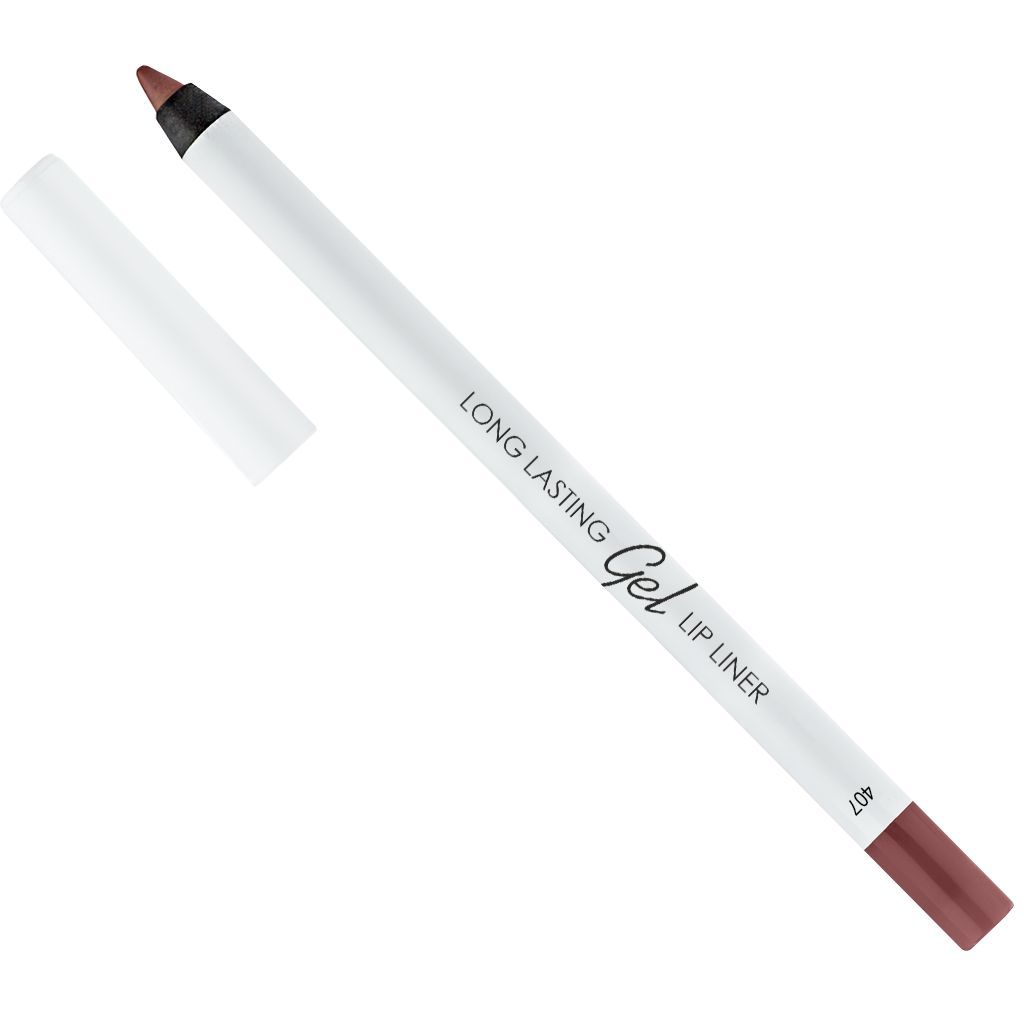 Стійкий гелевий олівець для губ Lamel Long lasting Gel Lip Liner відтінок 407, 1.7 г - фото 1