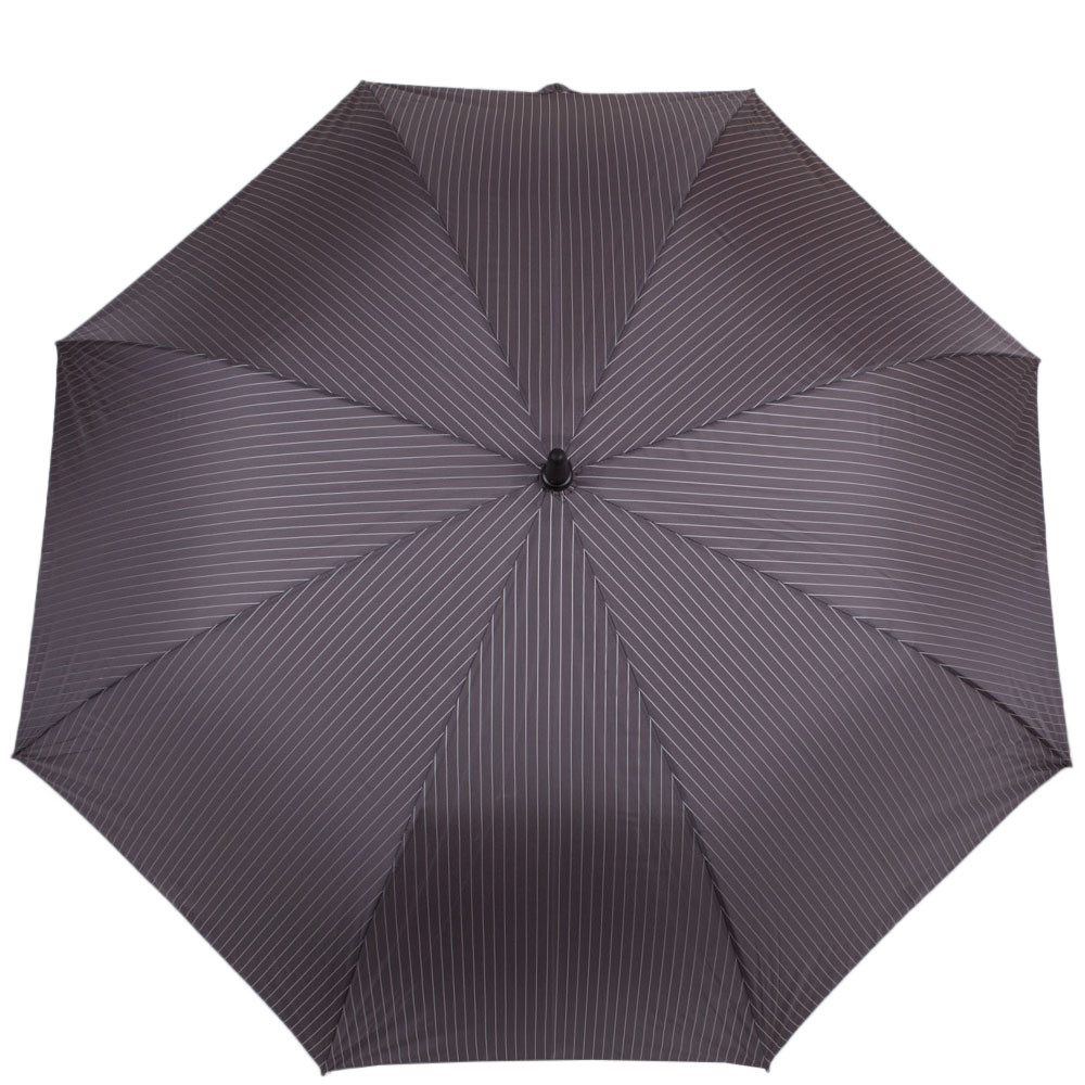 Чоловіча парасолька-палиця напівавтомат Fulton 117 см сіра - фото 2