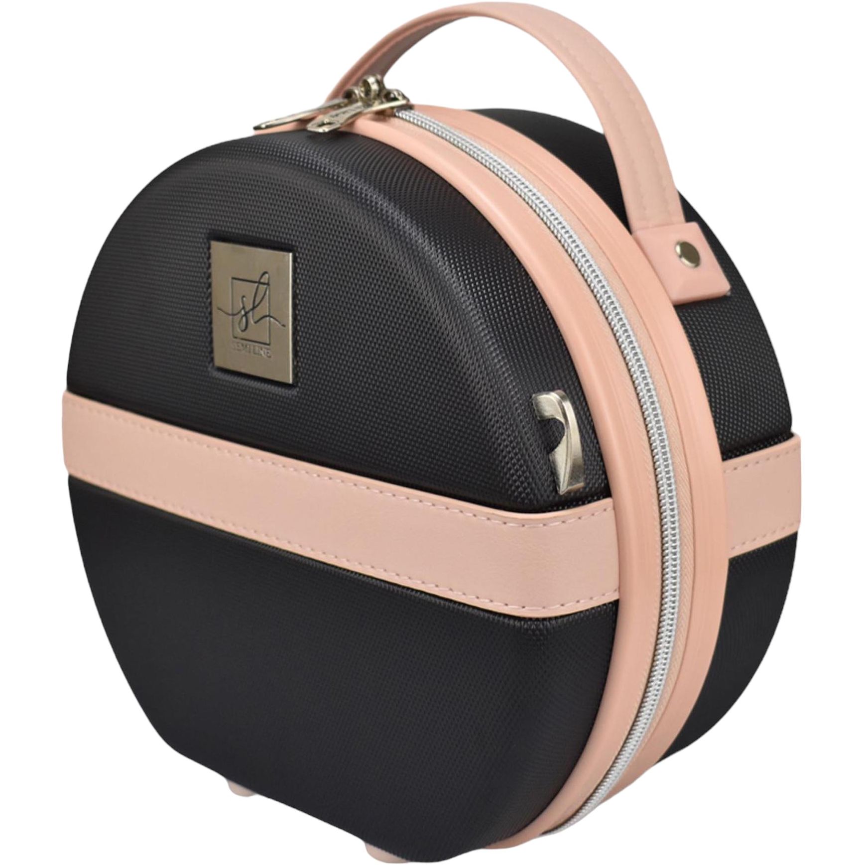 Бьюті-кейс Semi Line 5L Black/Pink Cream (T5671-1) - фото 1