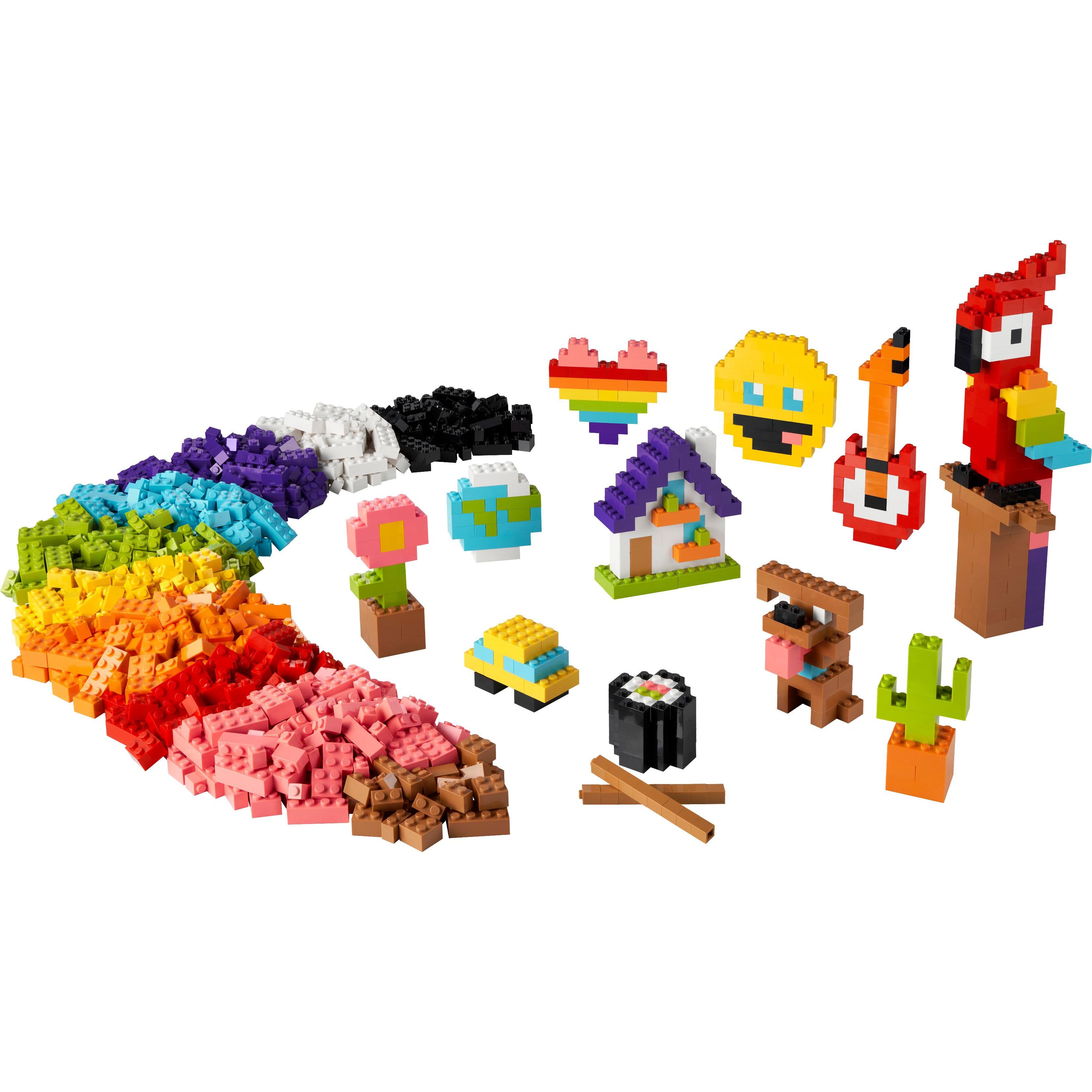 Конструктор LEGO Classic Купа цегли, 1000 деталей (11030) - фото 3