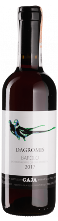 Вино Gaja Barolo Dagromis 2017, красное, сухое, 14,5%, 0,375 л - фото 1