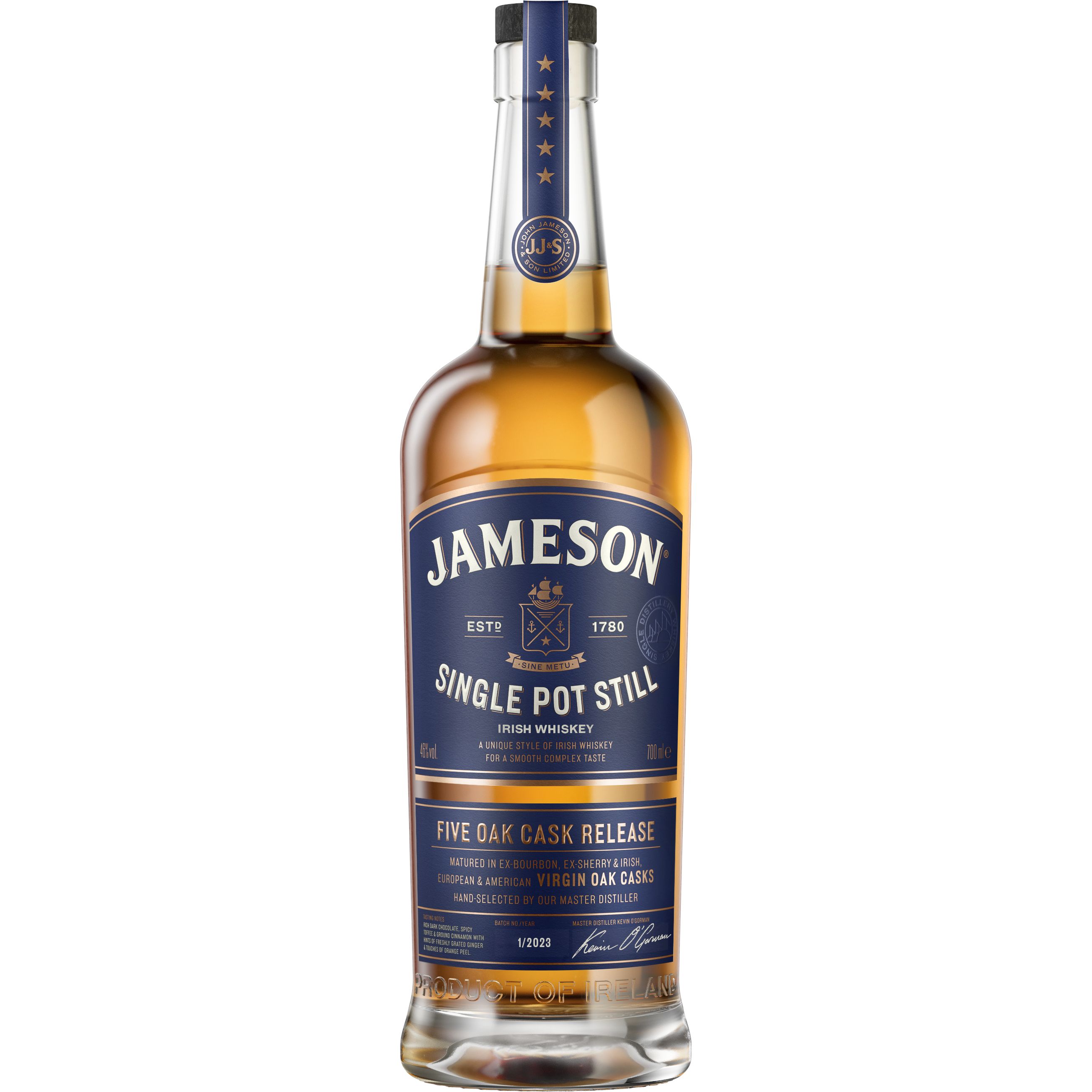 Виски Jameson Single Pot Still 46% 0.7 л - фото 1