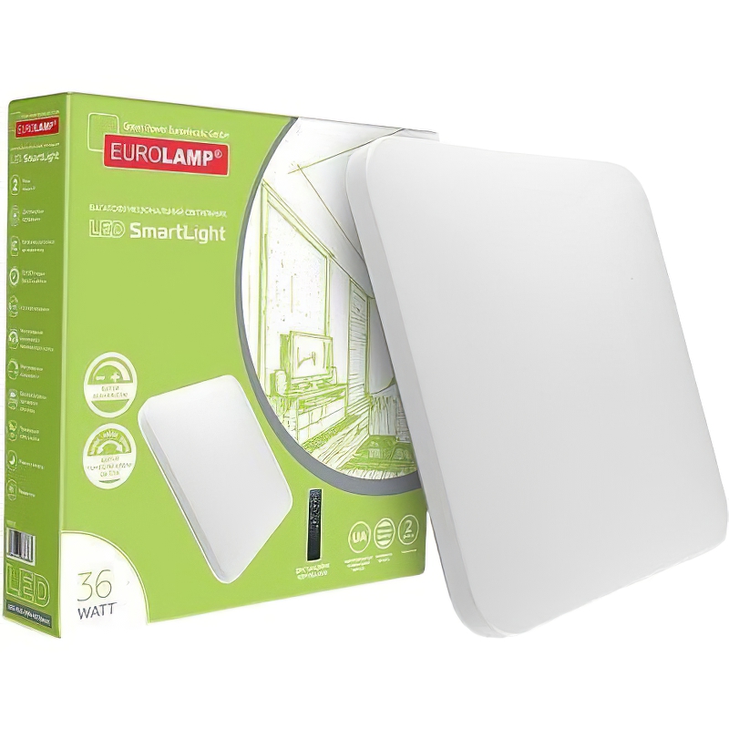 Світодіодний світильник Eurolamp LED SmartLight N17 36W 3000K-6500K (LED-SLS-36W-N17(deco) - фото 1