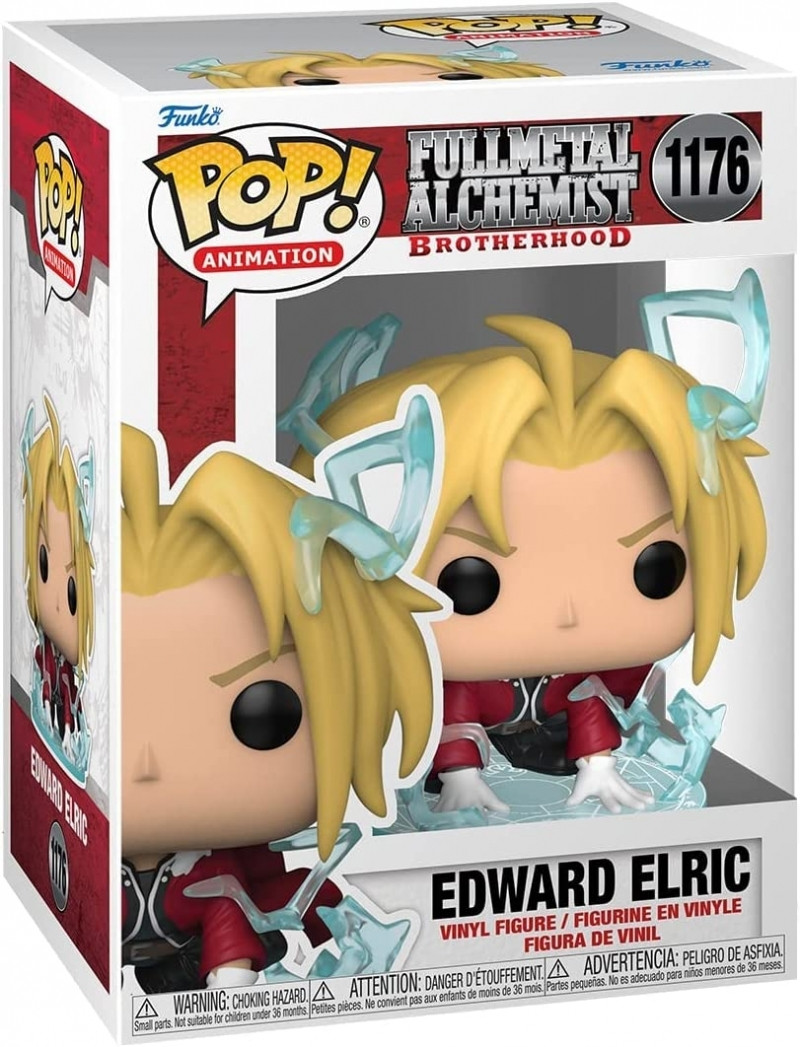 Фигурка Фанко Поп Стальной Алхимик Эдвард Элрик Funko Pop Fullmetal Alchemist Edward Elric 10 см FA EE 1176 - фото 2