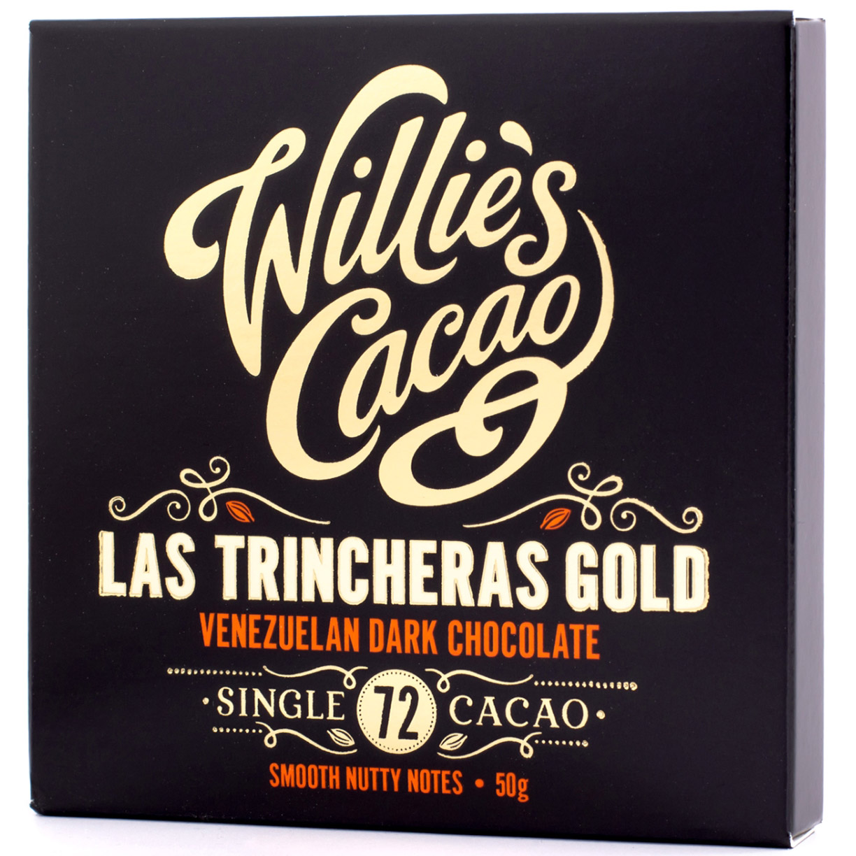 Шоколад чорний Willie's Cacao Las Trincheras 72% 50 г (814633) - фото 1