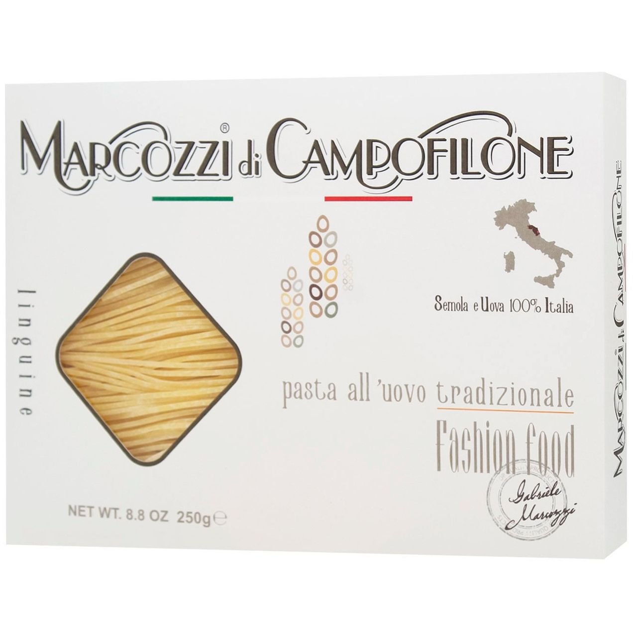 Локшина яєчна Marcozzi Di Campofilone Лінгвіні 250 г - фото 1